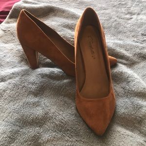 Brown heels